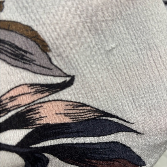 Free people White Combo Electric Orchid Tunic Tree Swing Top Size Small Floral - Picture 7 of 8